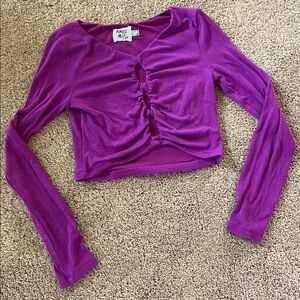 Princess Polly Purple Ruched Top